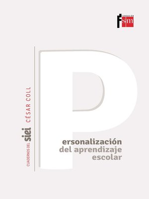 cover image of La personalización del aprendizaje escolar